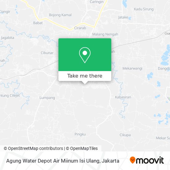 Agung Water Depot Air Miinum Isi Ulang map