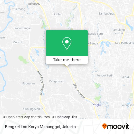 Bengkel Las Karya Manunggal map