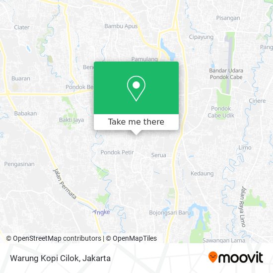 Warung Kopi Cilok map