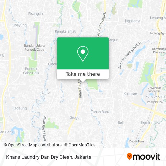 Khans Laundry Dan Dry Clean map