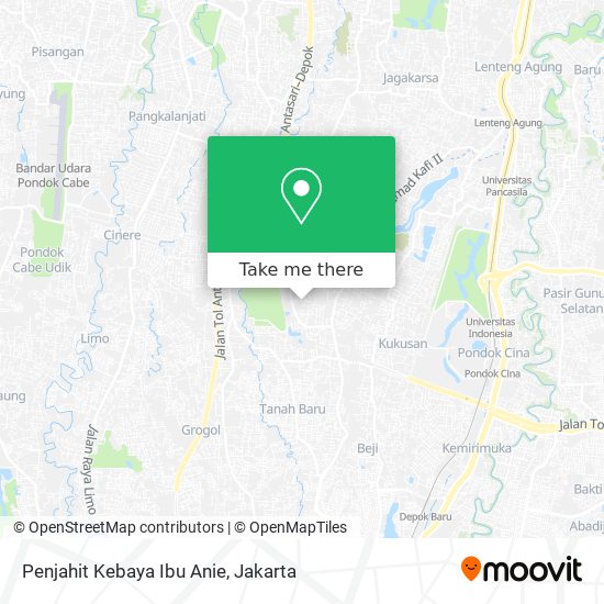 Penjahit Kebaya Ibu Anie map