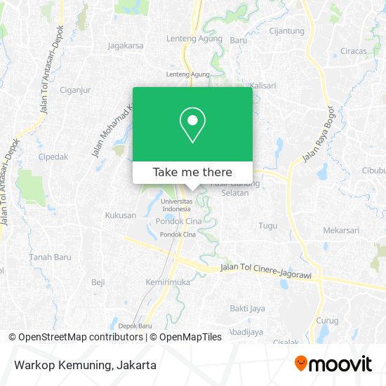 Warkop Kemuning map