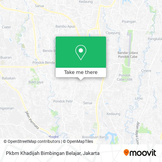 Pkbm Khadijah Bimbingan Belajar map