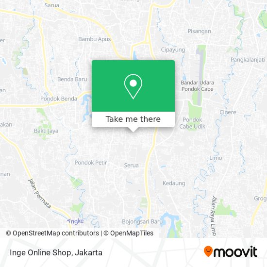 Inge Online Shop map