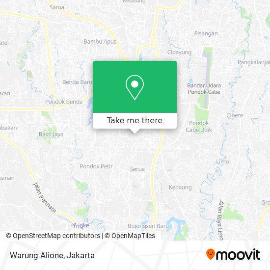 Warung Alione map