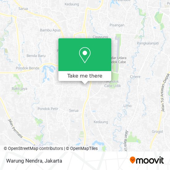 Warung Nendra map