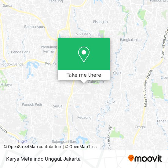 Karya Metalindo Unggul map