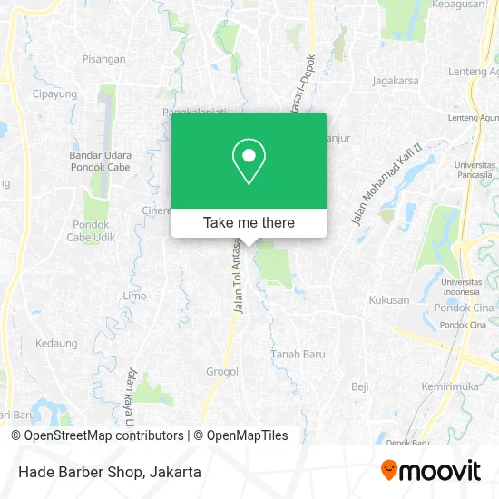 Hade Barber Shop map