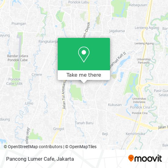 Pancong Lumer Cafe map