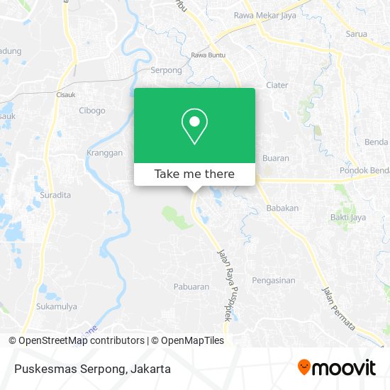 Puskesmas Serpong map