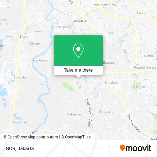 GOR map