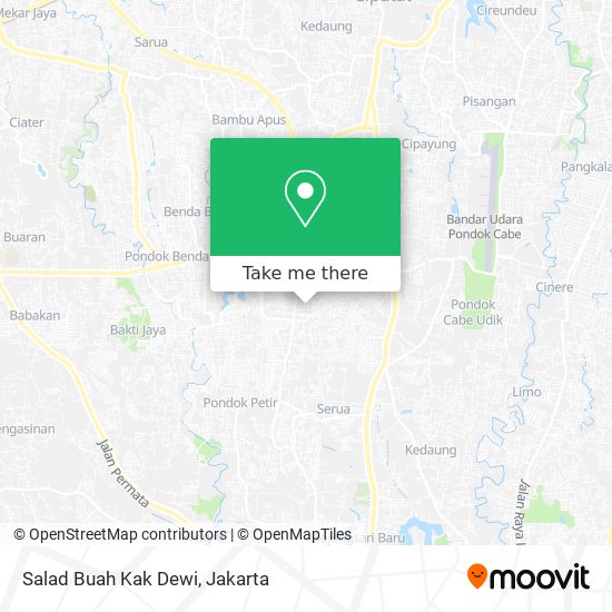 Salad Buah Kak Dewi map