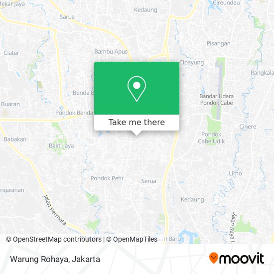 Warung Rohaya map