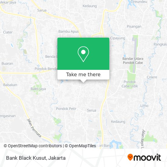 Bank Black Kusut map