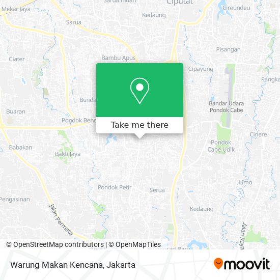 Warung Makan Kencana map