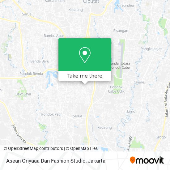 Asean Griyaaa Dan Fashion Studio map