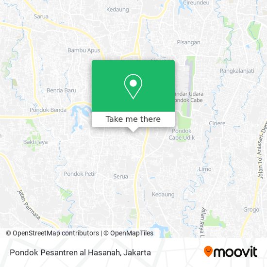 Pondok Pesantren al Hasanah map