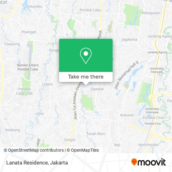 Lanata Residence map