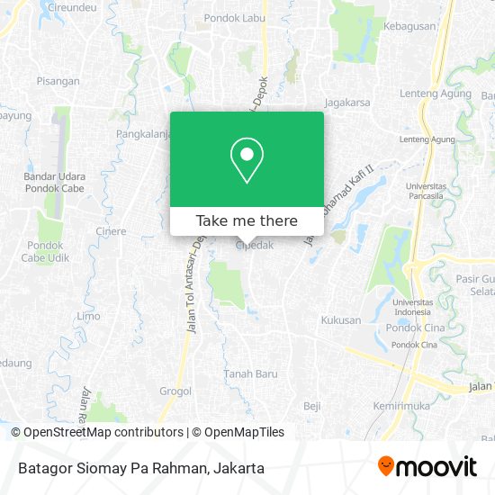 Batagor Siomay Pa Rahman map