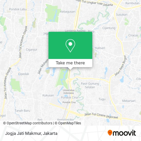 Jogja Jati Makmur map