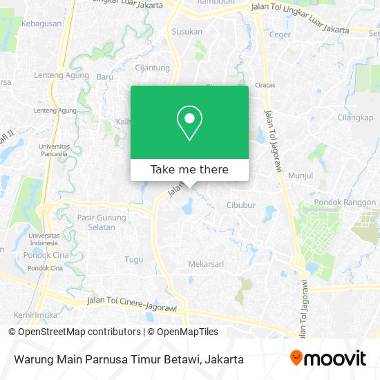 Warung Main Parnusa Timur Betawi map