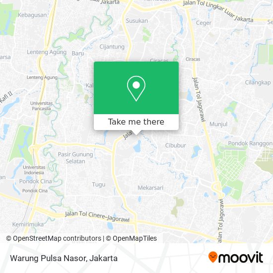 Warung Pulsa Nasor map