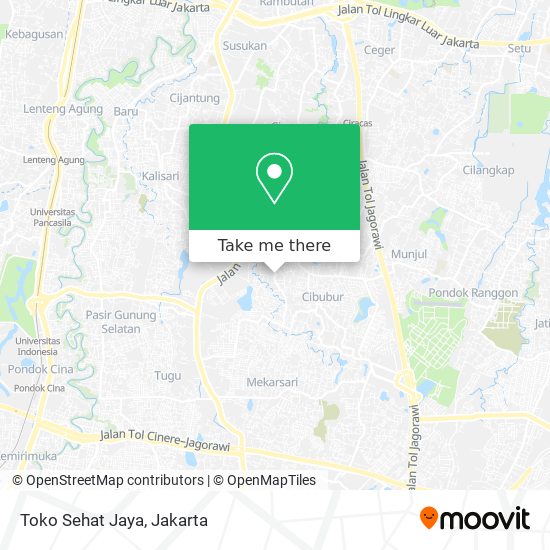 Toko Sehat Jaya map