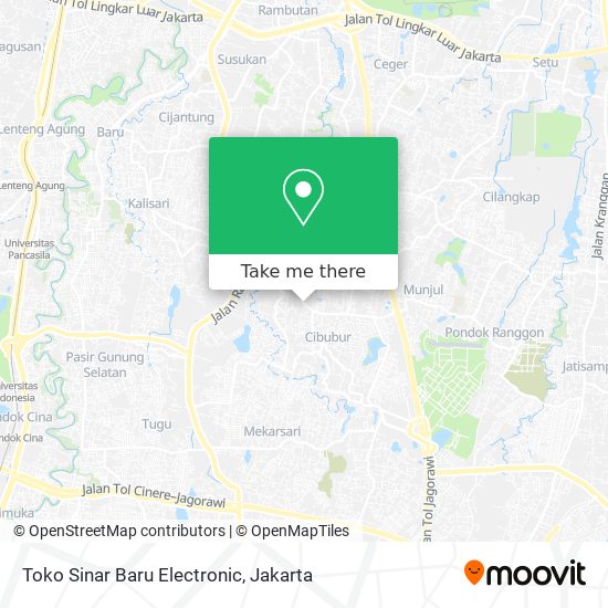 Toko Sinar Baru Electronic map