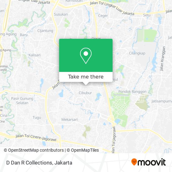 D Dan R Collections map