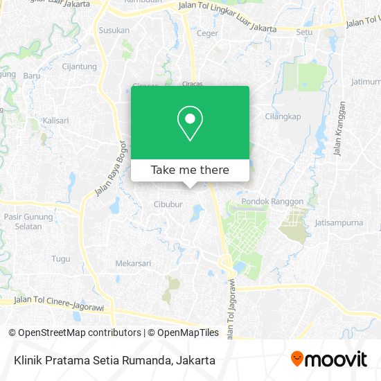 Klinik Pratama Setia Rumanda map