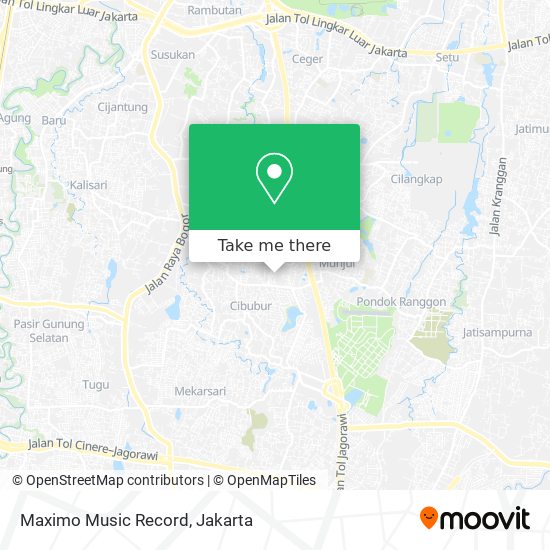 Maximo Music Record map