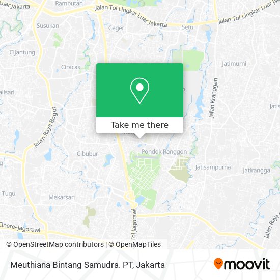 Meuthiana Bintang Samudra. PT map