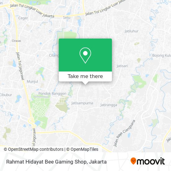 Rahmat Hidayat Bee Gaming Shop map