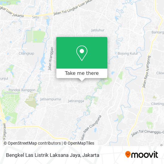 Bengkel Las Listrik Laksana Jaya map