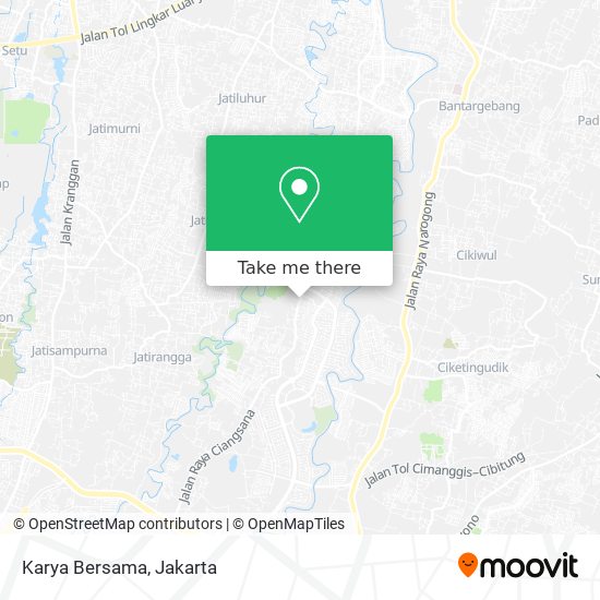 Karya Bersama map