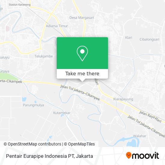 Pentair Eurapipe Indonesia PT map
