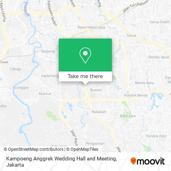 Kampoeng Anggrek Wedding Hall and Meeting map