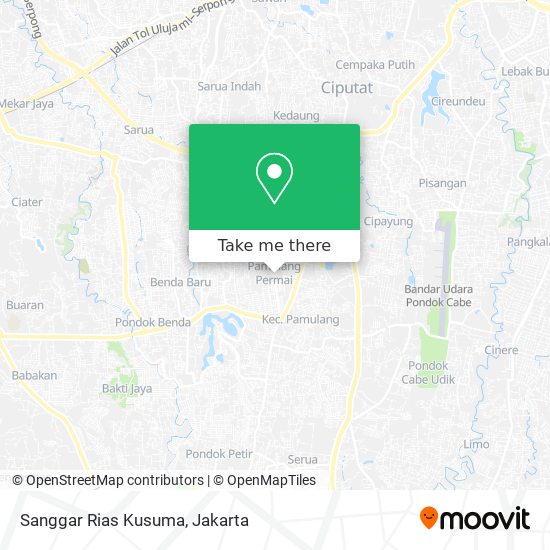 Sanggar Rias Kusuma map