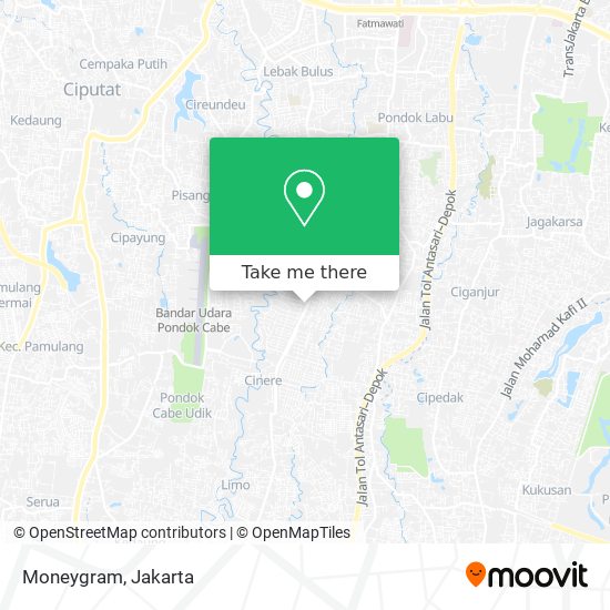 Moneygram map