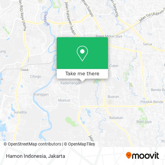 Hamon Indonesia map