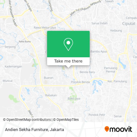 Andien Sekha Furniture map