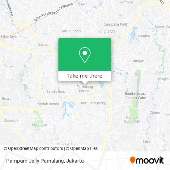 Pampam Jelly Pamulang map