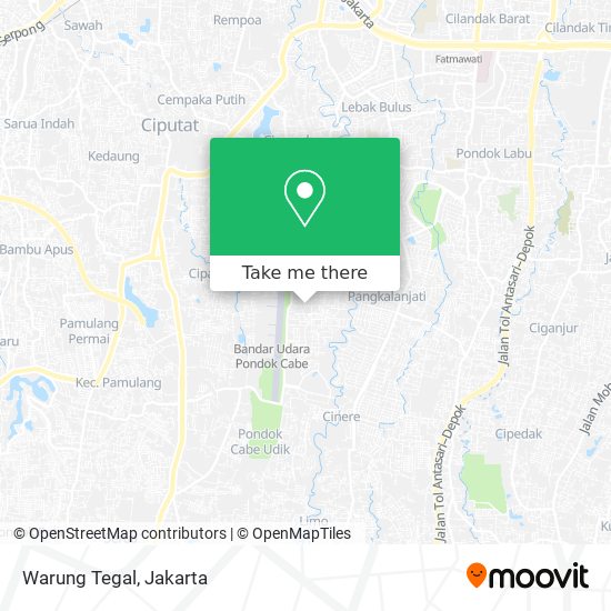 Warung Tegal map