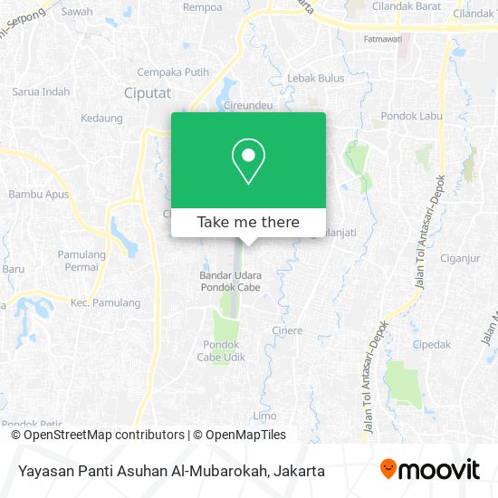 Yayasan Panti Asuhan Al-Mubarokah map