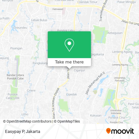 Easypay P map