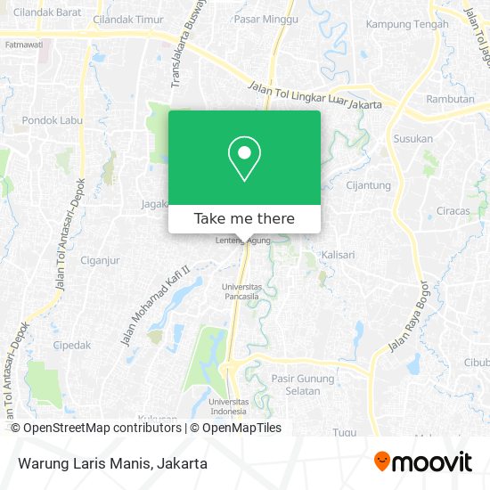 Warung Laris Manis map