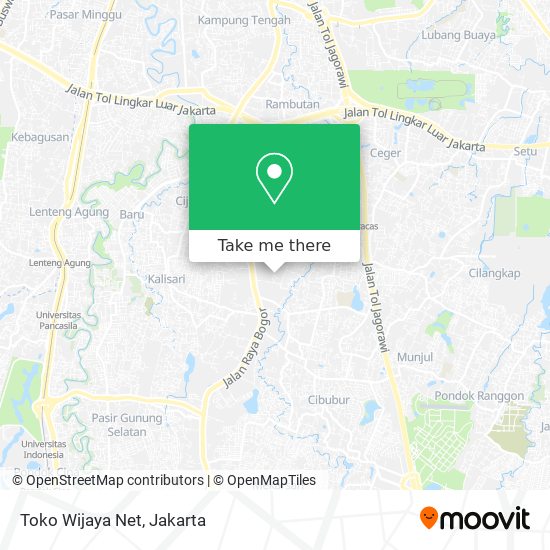 Toko Wijaya Net map