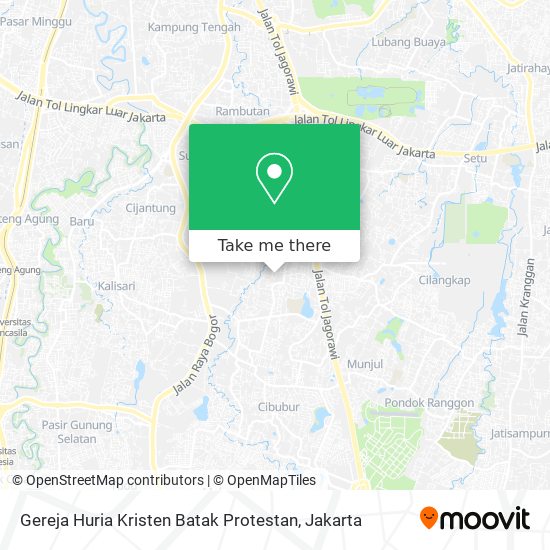 Gereja Huria Kristen Batak Protestan map