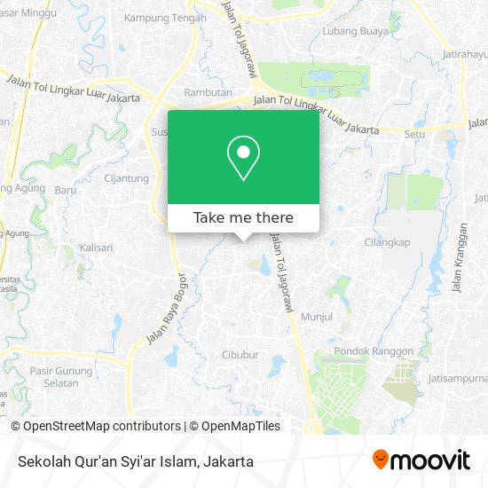 Sekolah Qur'an Syi'ar Islam map