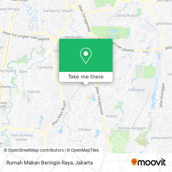 Rumah Makan Beringin Raya map